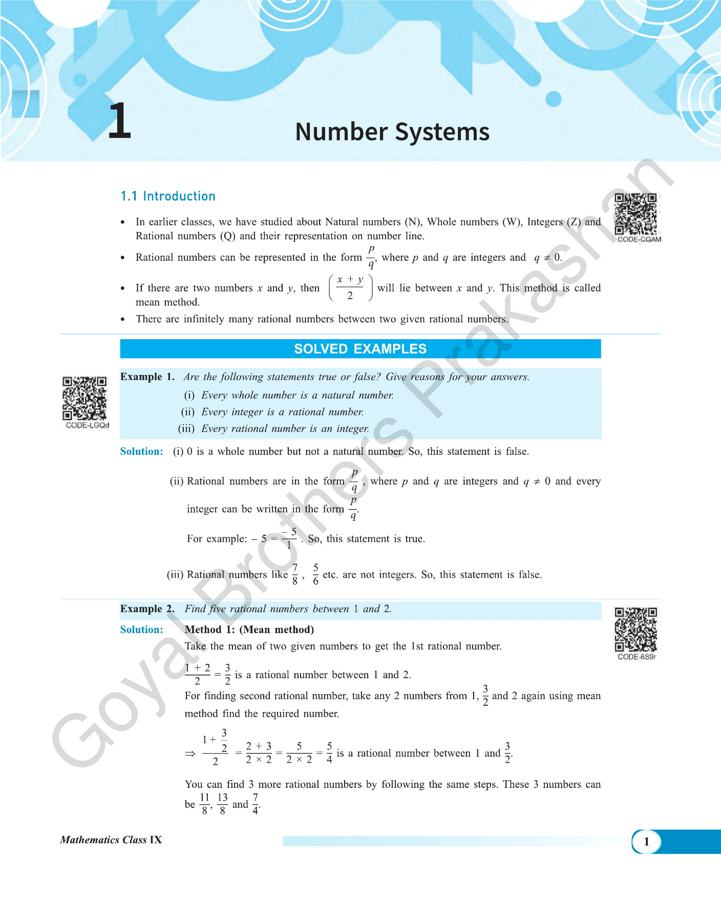 Understanding NCERT mathematics class 9